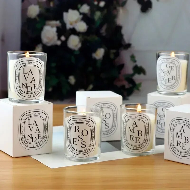 Romantic Scented Candle Light - Aromatic Gift for Wedding & Guests