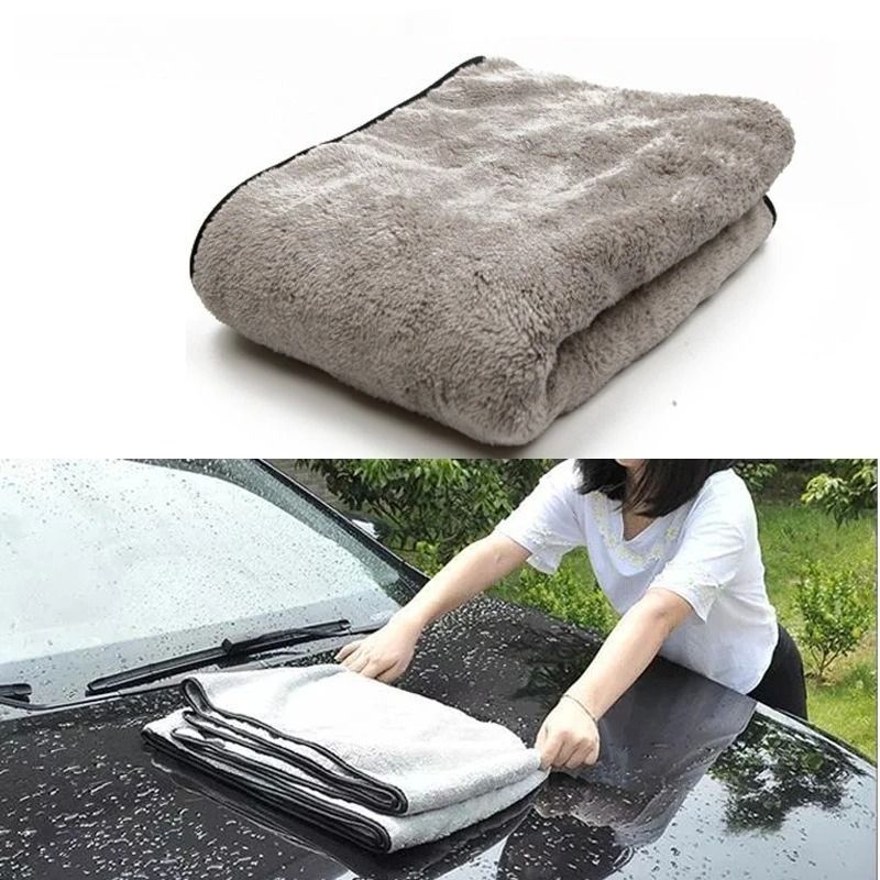 Premium Microfiber Car Wash Towel for Super Absorbent Streak Free Drying