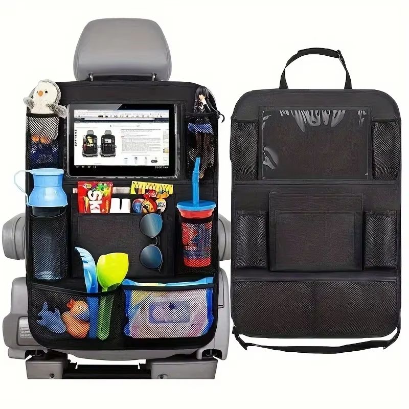 RoadMaster Pro Multi-Pocket Car Seat Organizer – Waterproof Travel Storage for Daily Use & Road Trips