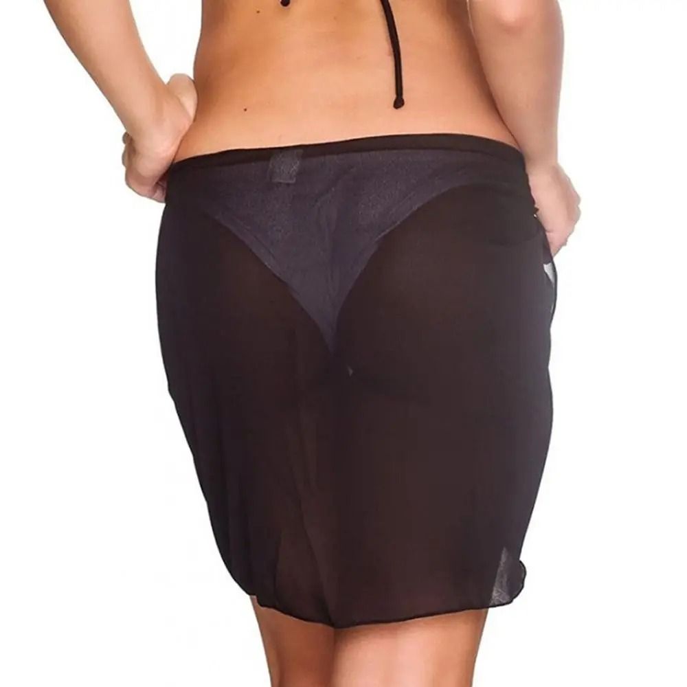Chiffon Sheer Beach Sarong | High-Fidelity Bikini Wrap & Professional Boutique Swimwear Cover-Up
