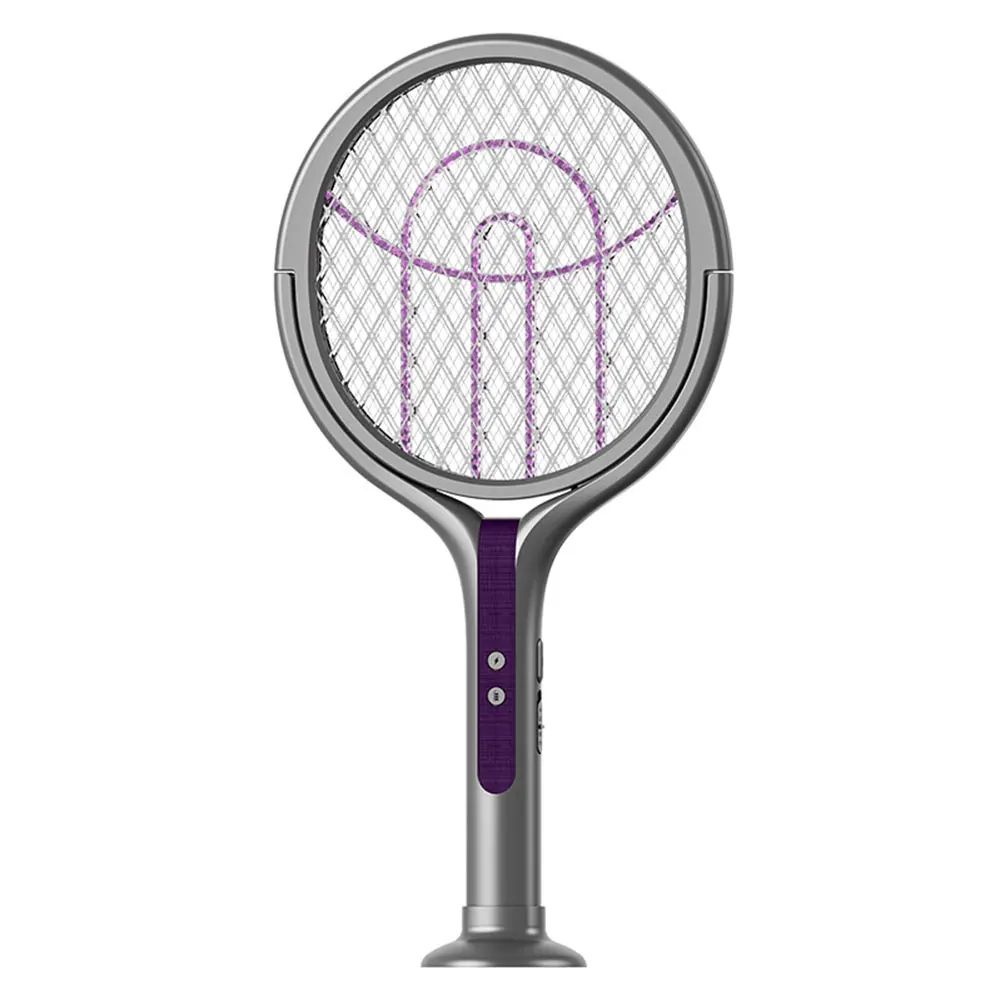 ZapGuard 2-in-1 Electric Mosquito Swatter – Electric Mosquito Swatter with Trap Lamp Mode