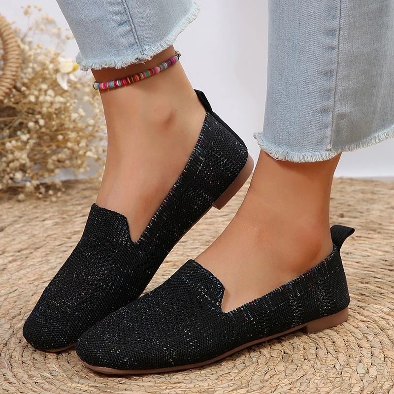 Fashion Womens Slip On Casual Sneakers Lightweight Trainers