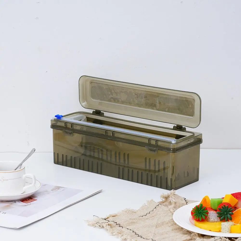 Basalt Streamline | Precision Cling Film Dispenser & Integrated Safety Cutter