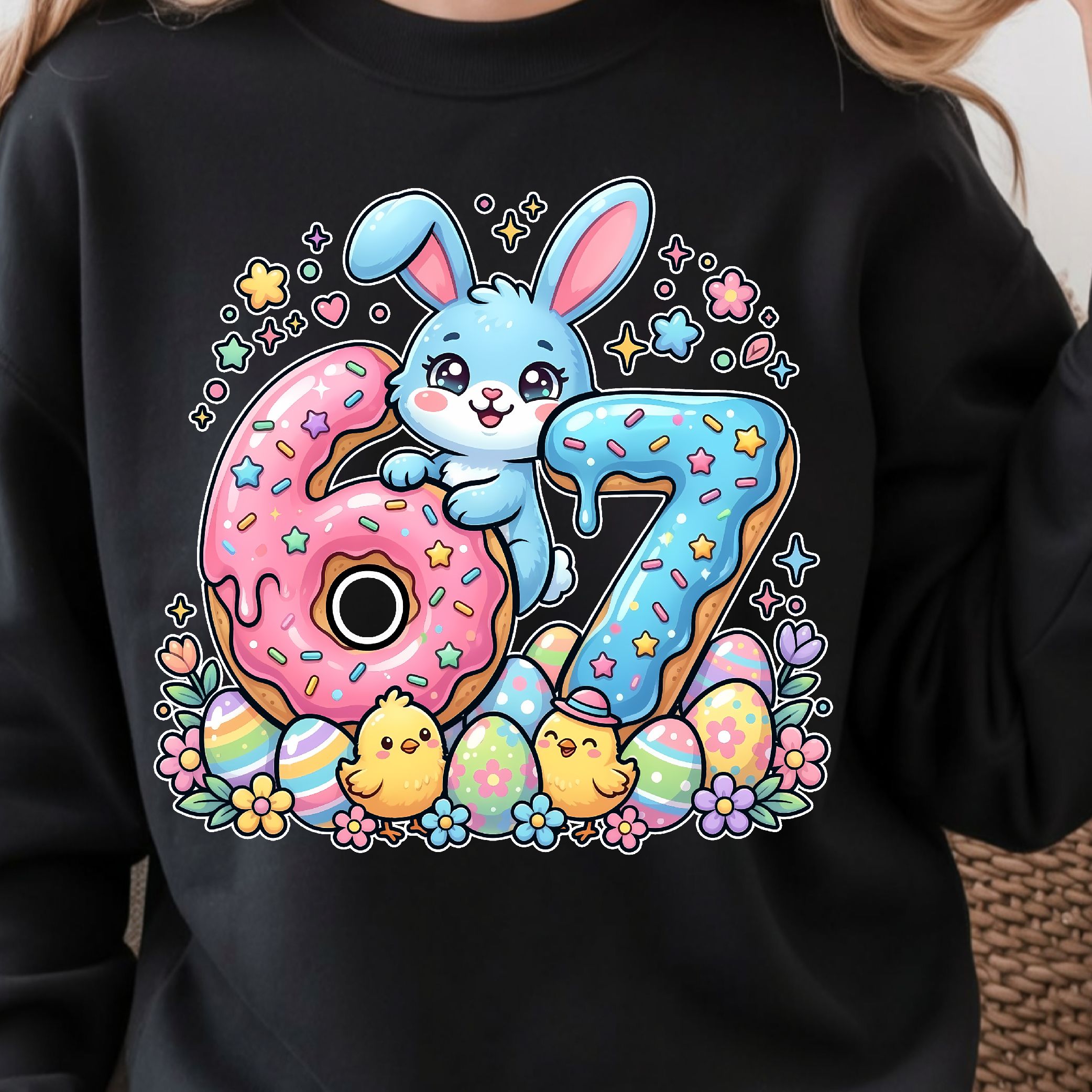 67 Donut T-Shirt, Funny Donut Lover Shirt, Sweet Treat Tee
