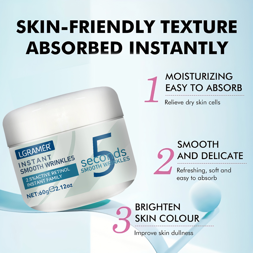 Instant Anti-Aging Retinol Cream Anti-Wrinkle Firming Face Skin Care Lifting Moisturizing Line Fade Cream