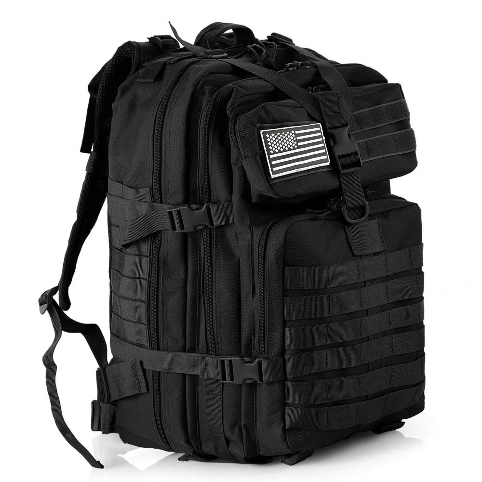 Tactical Waterproof Outdoor Backpack 25L and 50L, Nylon Rucksack for Hiking Fishing Camping and Hunting