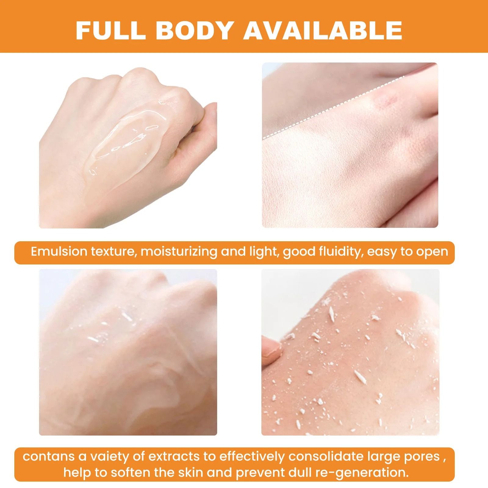 Orange Exfoliating Gel Dead Spot Remover 50g