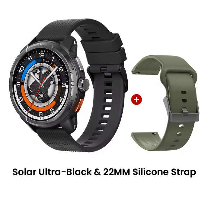 HAYLOU Solar Ultra GPS Smartwatch with AMOLED Display and Bluetooth Calling