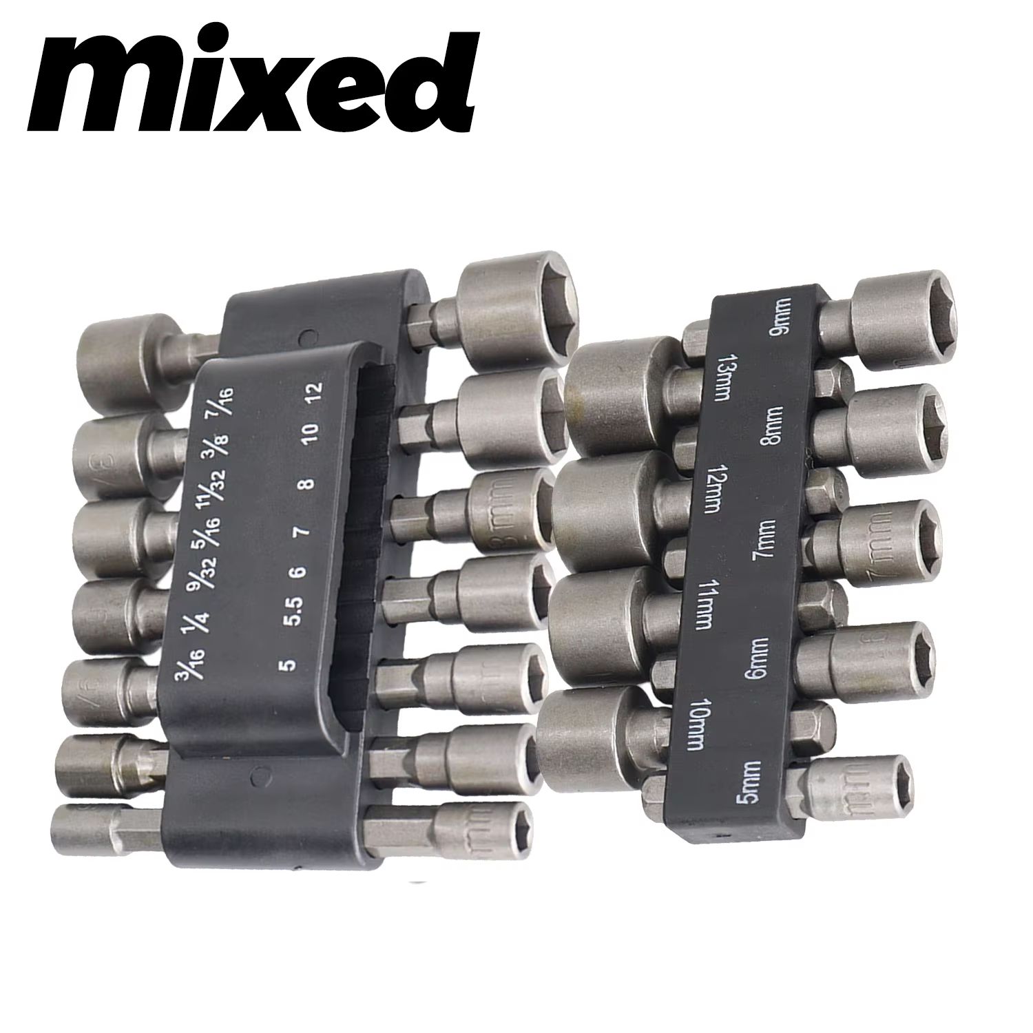 ProDriver Magnetic Hex Nut Driver Bit & Socket Adapter Set