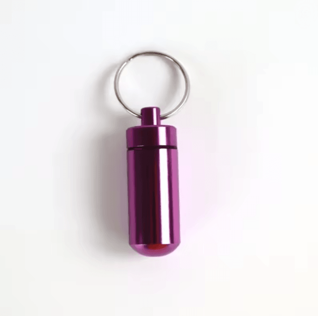 Mini Waterproof Aluminum Pill Box