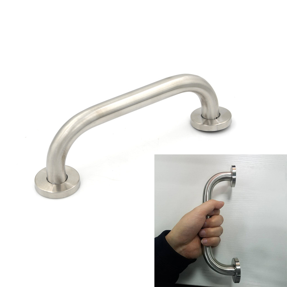 Stainless Steel Bathroom Safety Grab Bar Handle – Non-slip Support Rail for Shower, Toilet, and Disability Aid