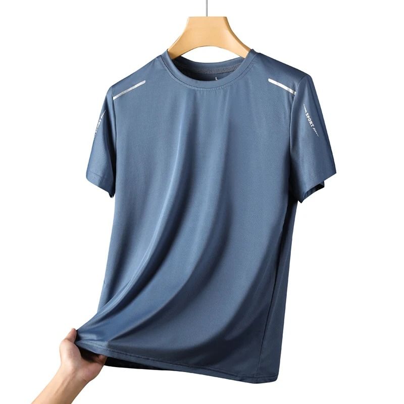Mens Quick Dry Breathable Outdoor Sports Running T Shirt