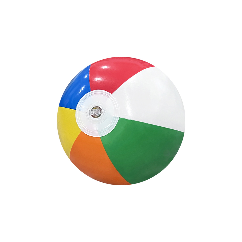 Inflatable Rainbow Beach Ball for Pool Fun & Summer Party Decor