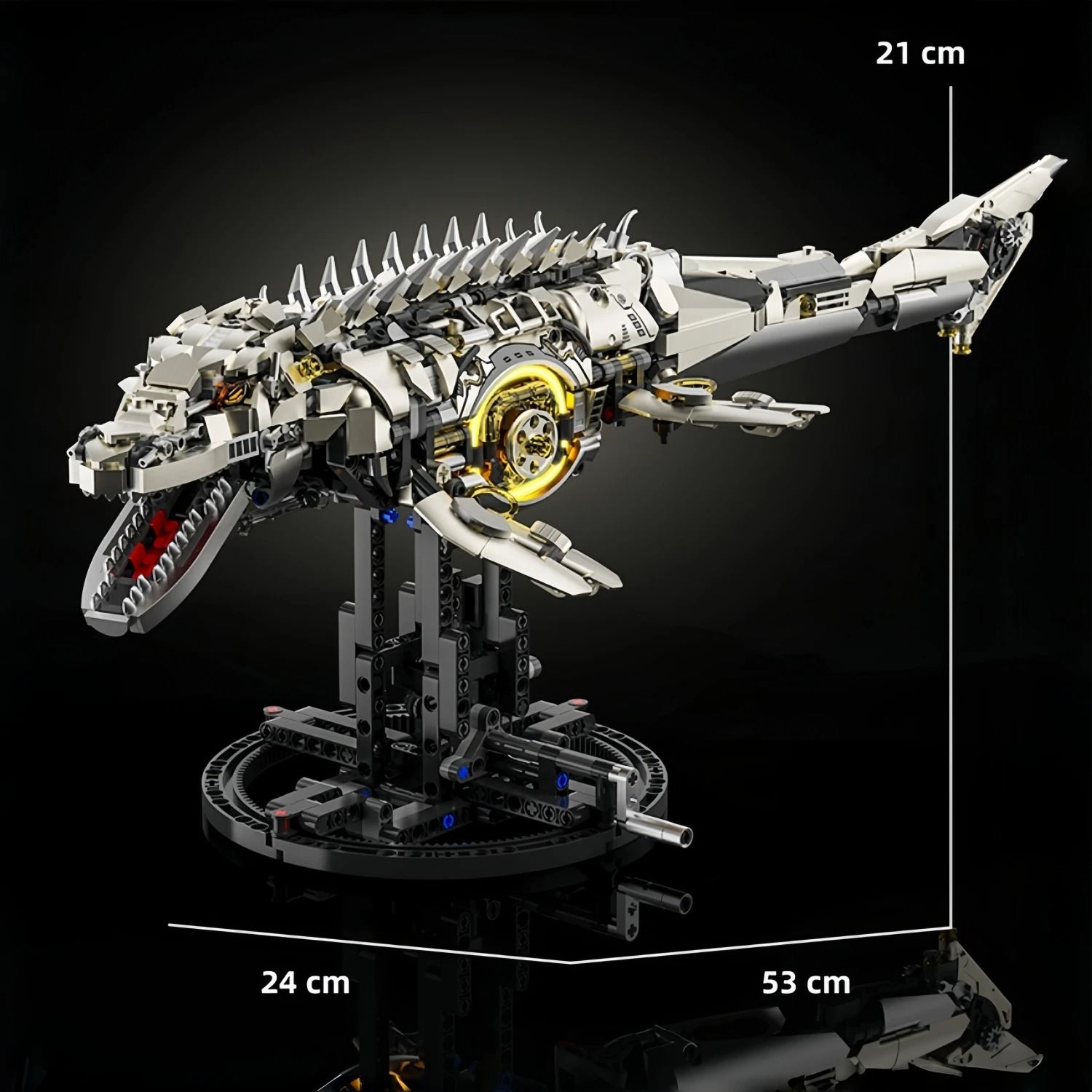 866PCS Mechanical Dragonfly Building Blocks STEM Construction Kit