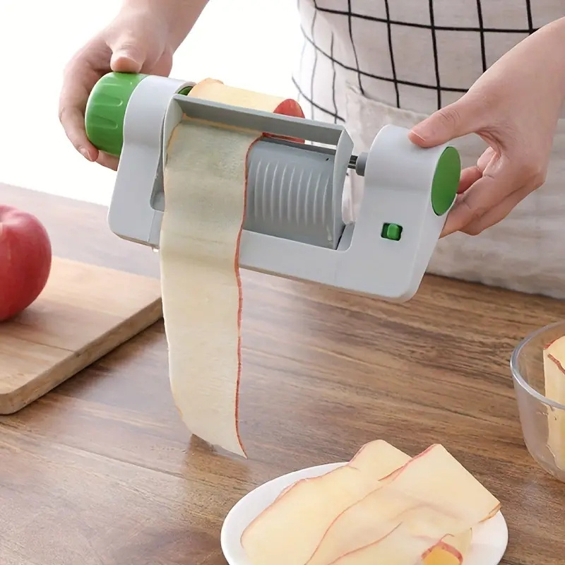 Vegetables Fruit Manual Slicers, Multi-Function Safety Round Sheet Peeler, Potato Apple Peeler Kitchen Gadget