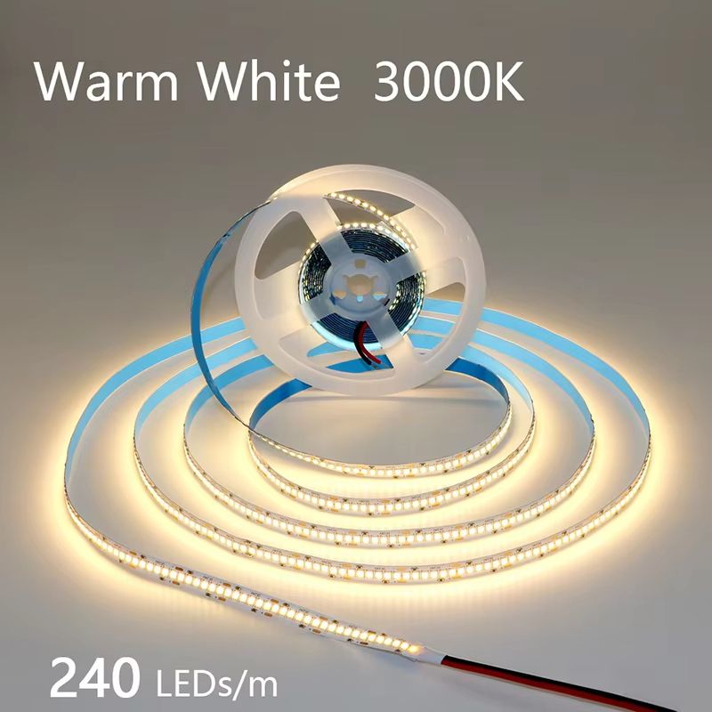 LumiFlex 2835 LED Strip Light – 5M Flexible Waterproof Light Strip DC12V/24V, 300–1200 LEDs, Cuttable Home Lighting Bar