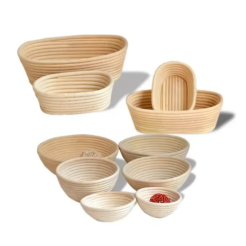 Rattan Bread Proofing Basket Oval Banneton for Sourdough