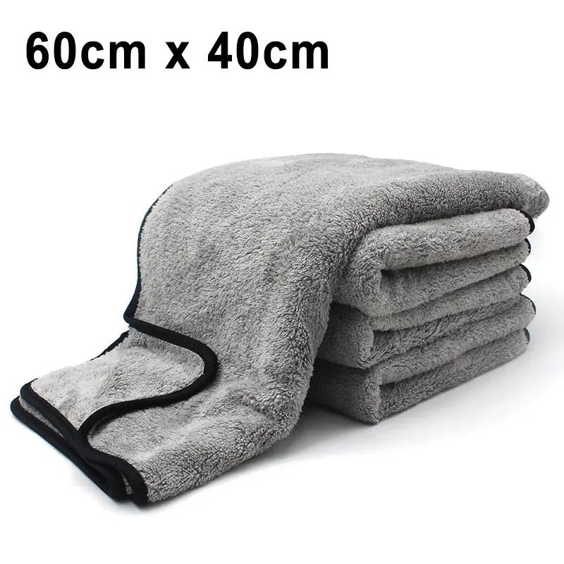 SEAMETAL Microfiber Car Washing Towel Ultra Soft High Absorbent Drying Cloth