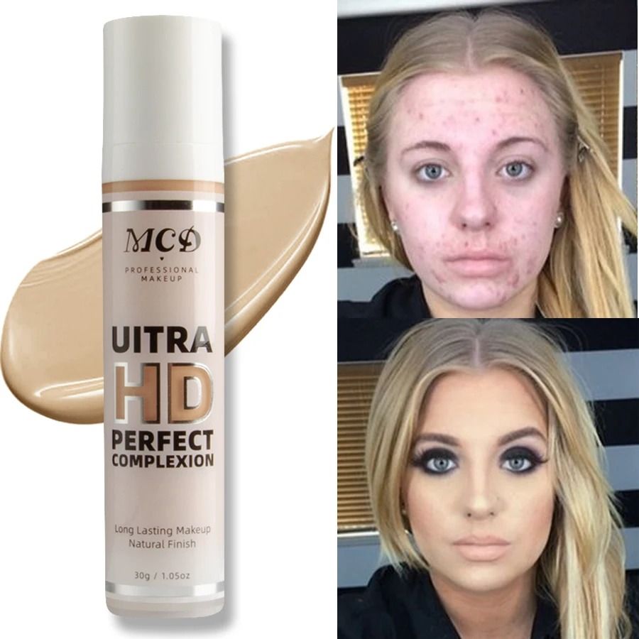 Full Coverage Liquid Foundation with Natural Matte Finish