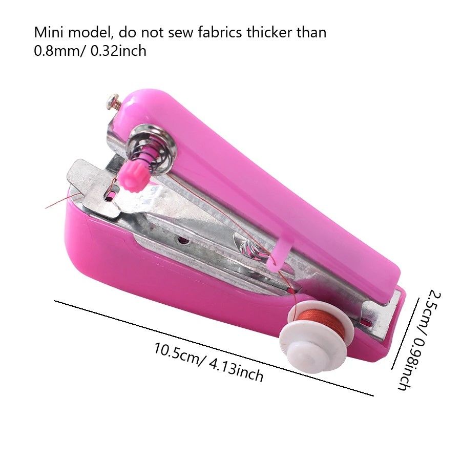 TravellerStitch Portable Mini Sewing Machine – your ultra-compact home & travel sewing companion.