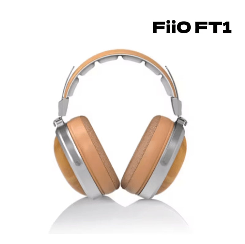 FiiO FT1 Wired HiFi Headphones with Closed Back Design and Dynamic Drivers