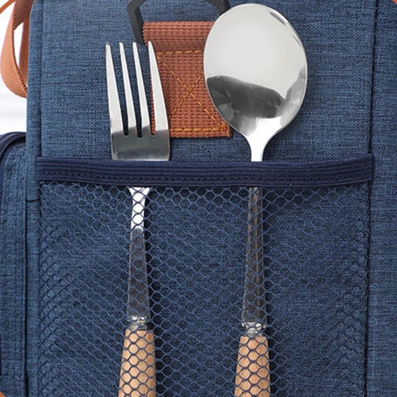 Double Layer Thermal Picnic Lunch Bag