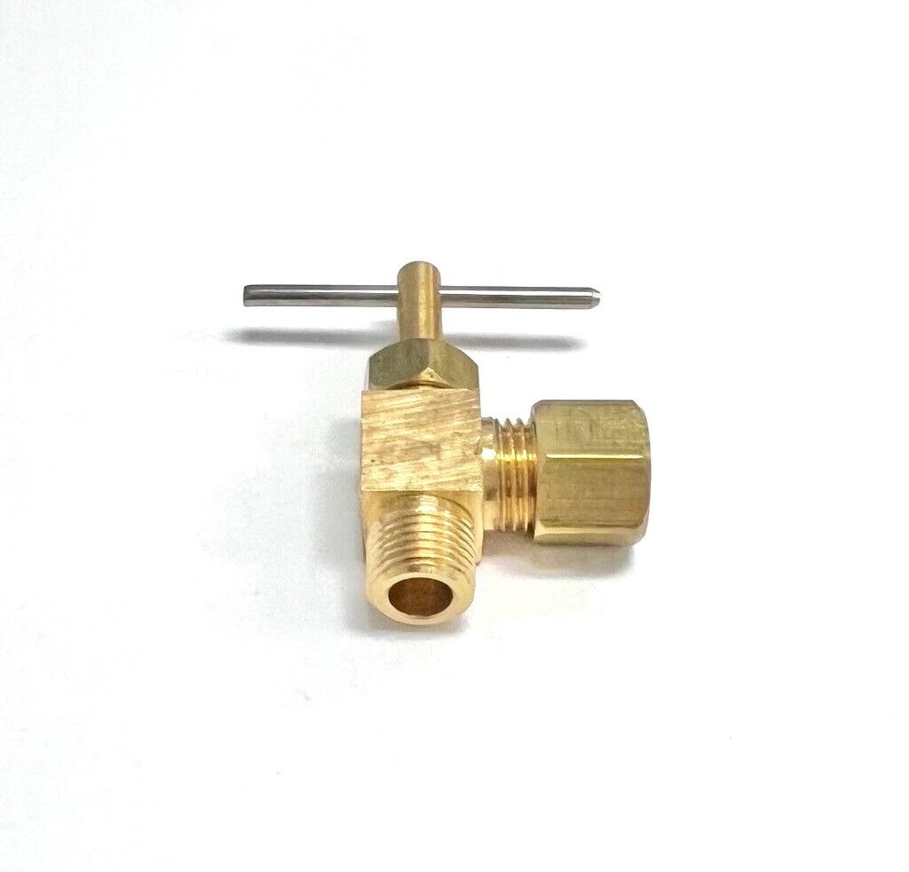 Jones Stephens Lead Free Compression Valve MIP Angle Needle Valves
