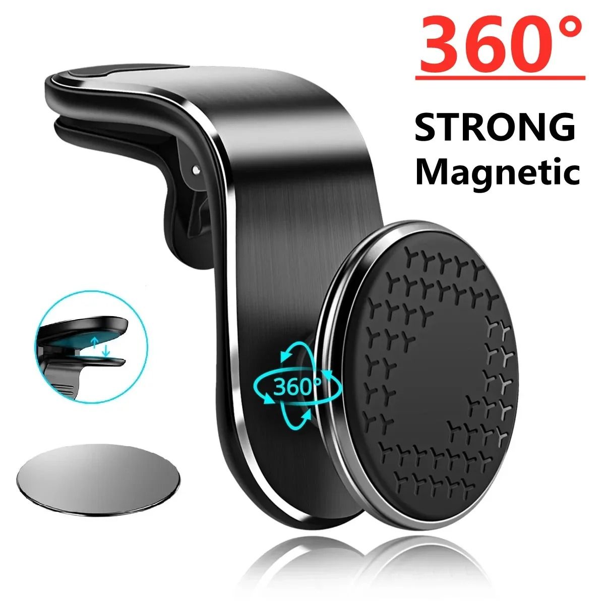 Magnetic Car Phone Holder Air Vent Mount Mobile Stand