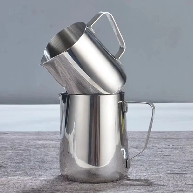 Mini Milk Frothing Pitcher Stainless Steel Latte Art Jug for Espresso and Coffee