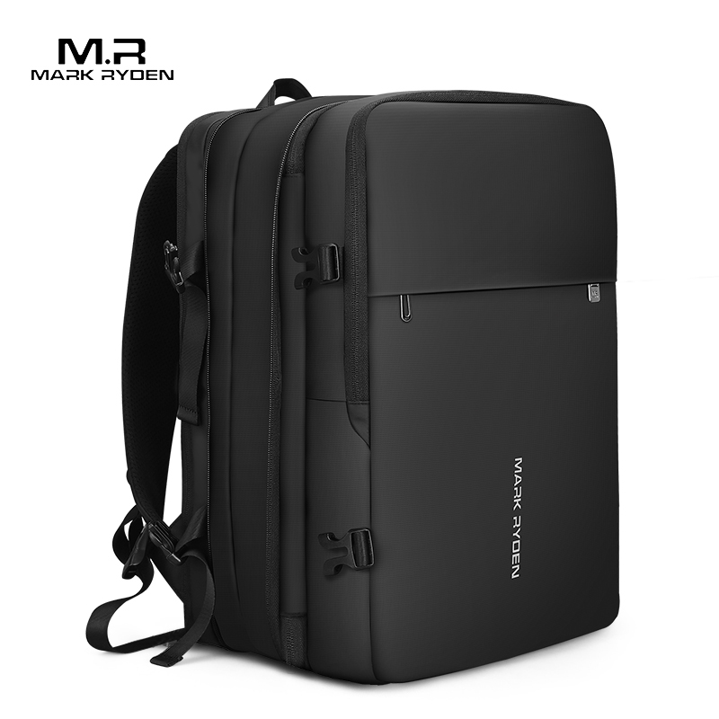 Expandable Travel Laptop Backpack for Men with USB Charging Port