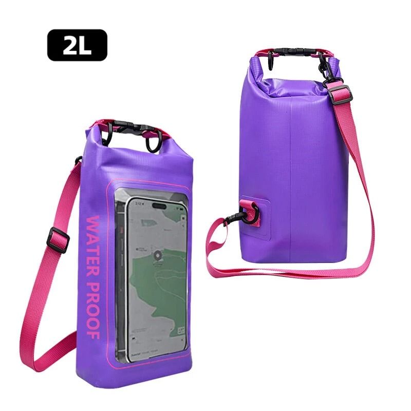 Touch Screen Transparent Dry Bag Backpack 2L and 5L