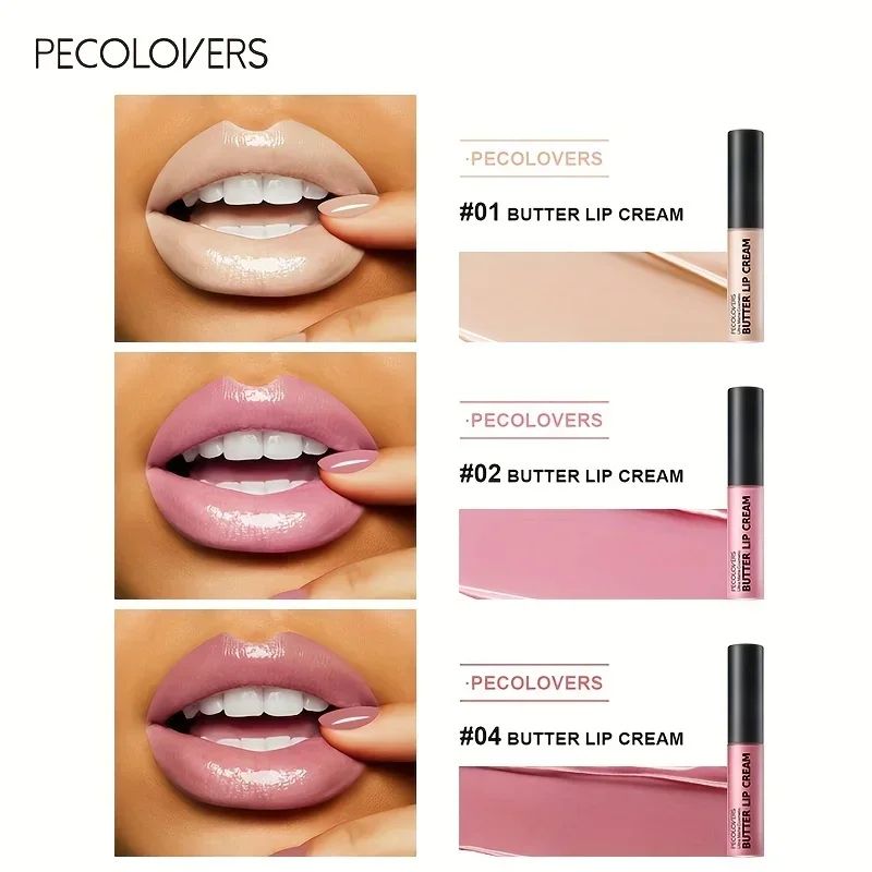 HydraGlow Butter Nude Lip Gloss – Long-Lasting Hydrating Non-Sticky Lip Makeup