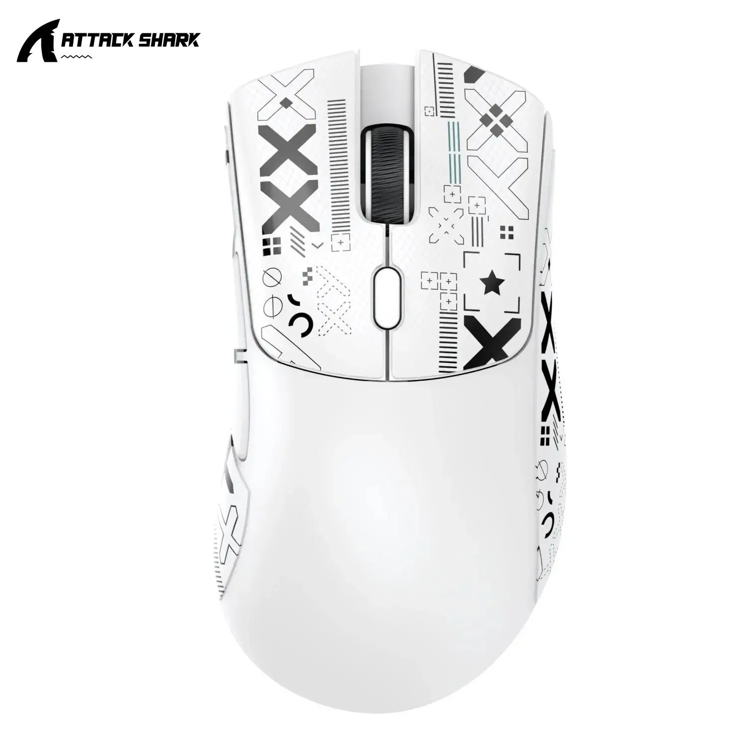 Attack Shark RGB Wireless Gaming Mouse – Tri-Mode Bluetooth Lightweight FPS Mouse