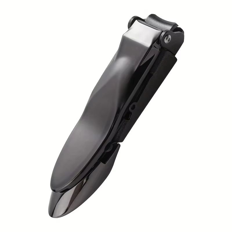 Stainless Steel Nail Clippers – Sharp Edge Fingernail & Thick Toenail Trimmer