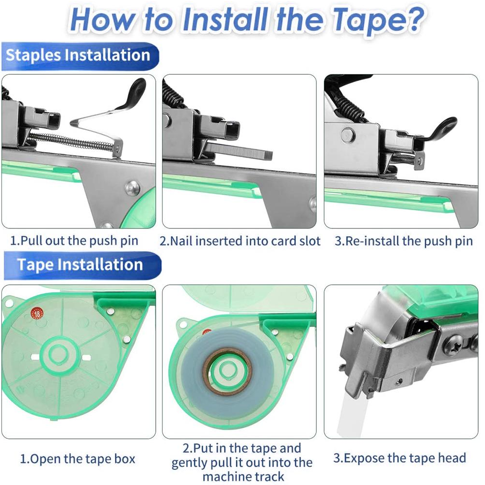 Plant Tying Staple Gun