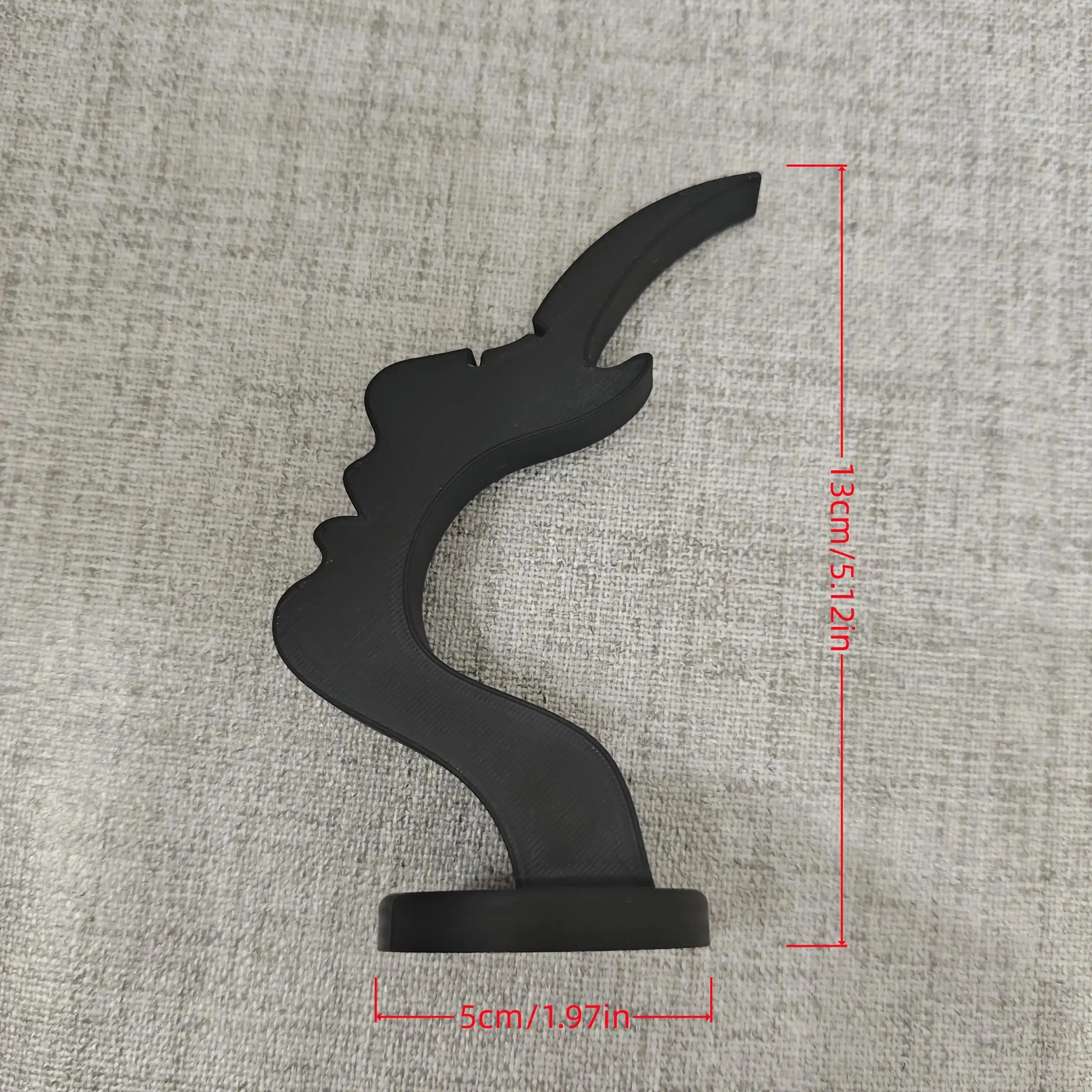 Artistic Curved Eyeglass Stand Modern Glasses Display Stand Holder