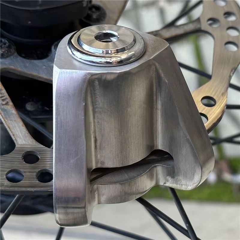 304 Stainless Steel Motorcycle Disc Lock Waterproof Brake Disc Anti Theft Security Lock