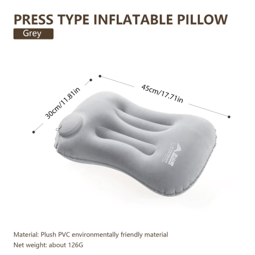 BISINNA Ultralight Inflatable Camping Pillow for Travel & Hiking