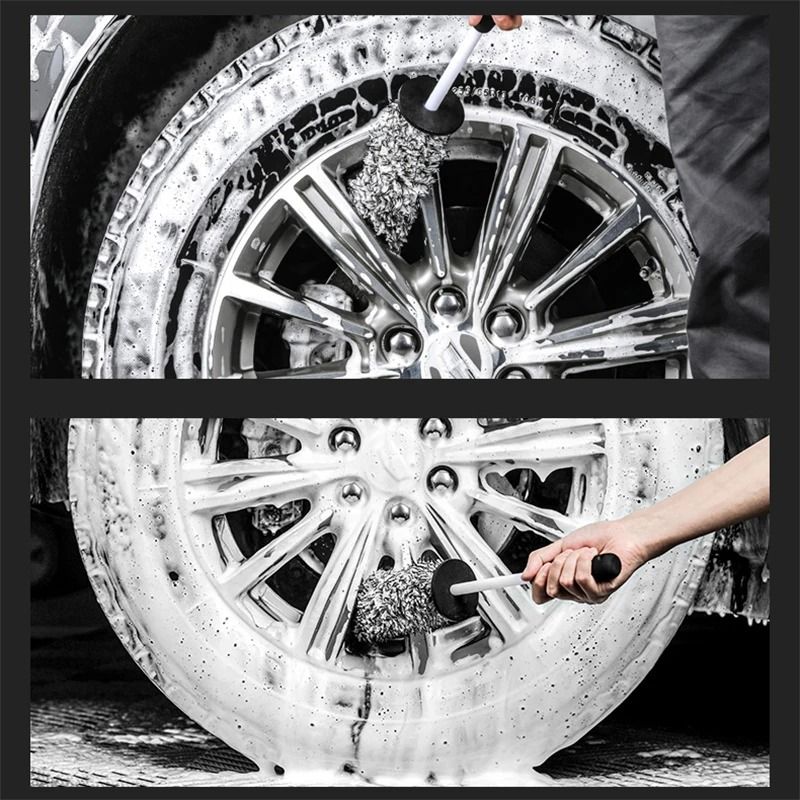 Plush Premium Wheel & Rim Cleaning Brush