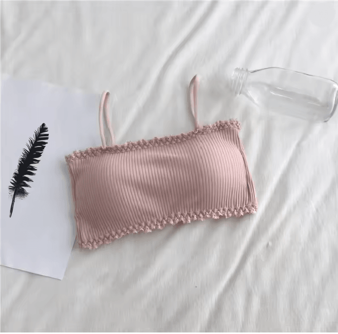 Seamless Comfort Cotton Tube Bra