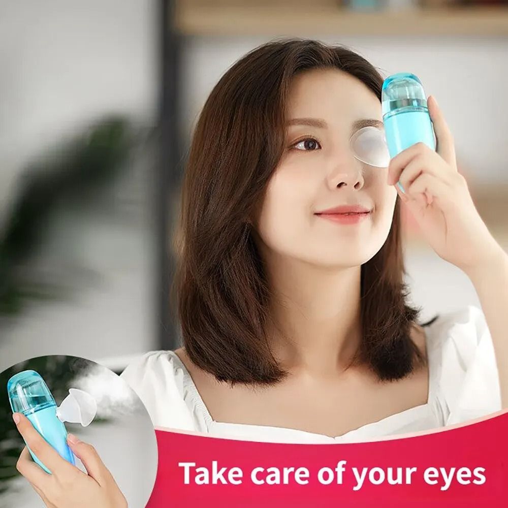 Portable Nano Spray Eye Moisturizing Glasses for Dry Eye Relief and Fatigue
