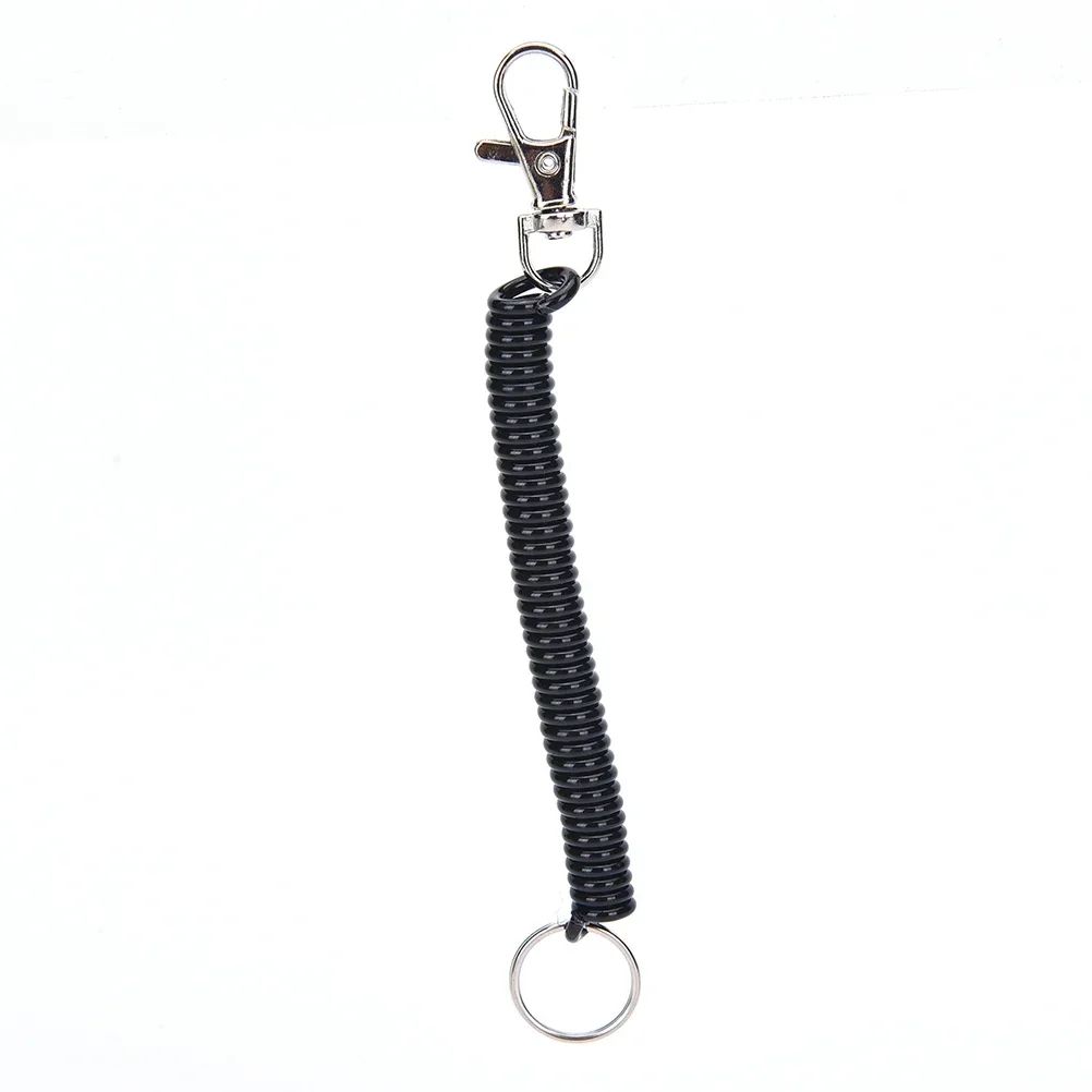 Retractable Coil Keychain Set