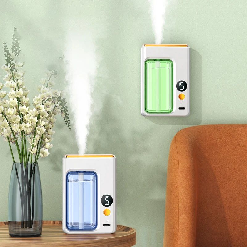 Automatic Car Aroma Diffuser with Display – Essential Oil Air Freshener & Humidifier Jasmine Scent