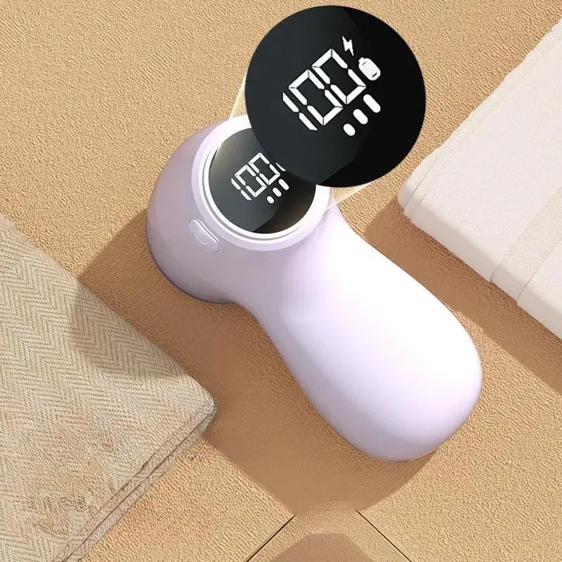 Electric Lint Remover with LED Display and USB Charging