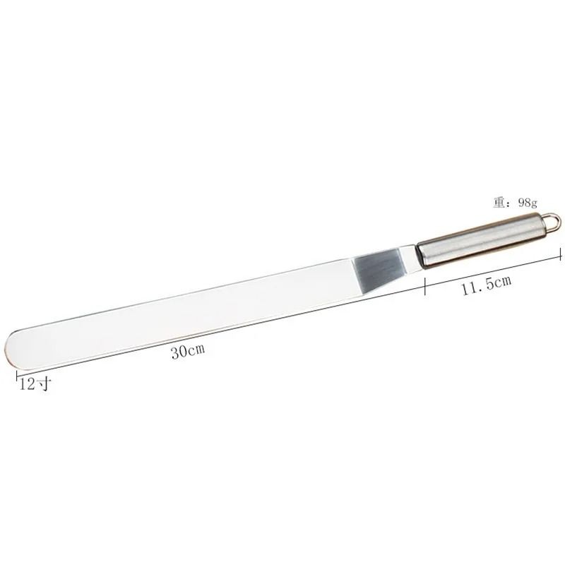 Stainless Steel Cream Icing Frosting Spatula 6 8 10 12 Inch