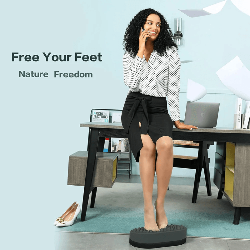 Ergonomic Under Desk Foot Rest Cushion Foot Stool for Office Chair and Gaming Setup