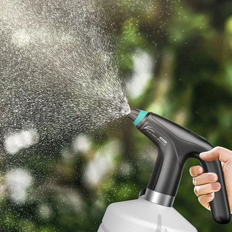Electric Garden Sprayer with USB Rechargeable Battery Automatic Watering Can 2L Capacity