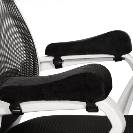 Ergonomic Chair Armrest Pads 2 Piece Set Pressure Relief Elbow and Forearm Support for Office Chairs