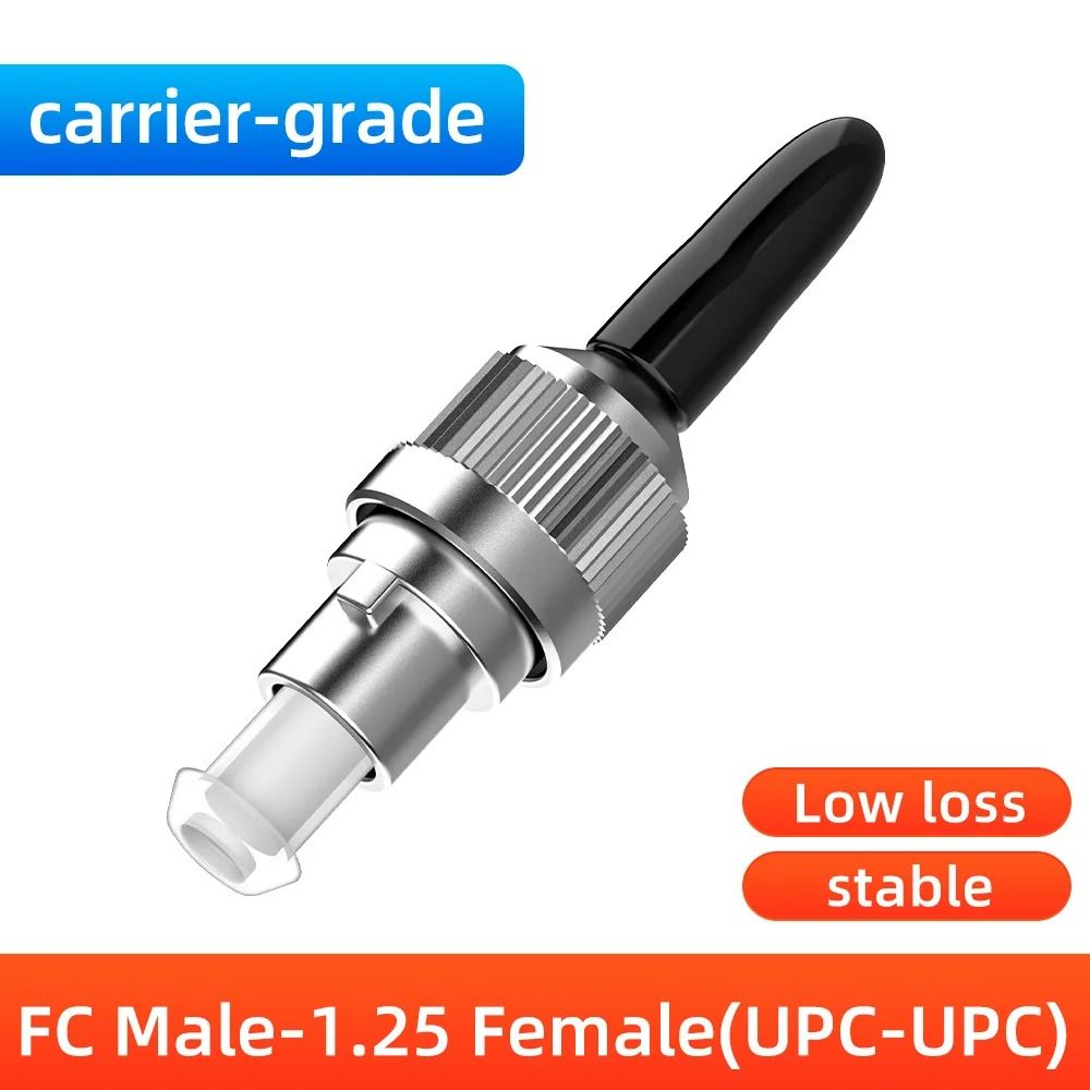 Fiber Optic Male to Female Hybrid Adapter
