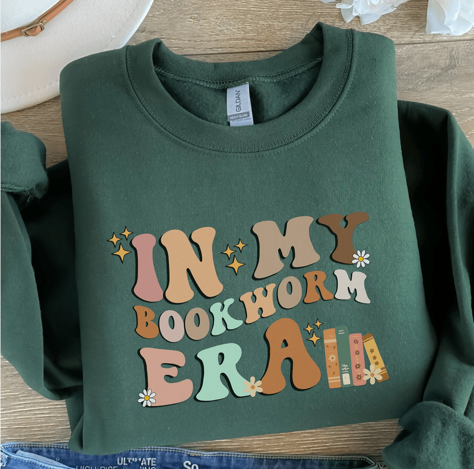 Reading Sweatshirt for Women Book Lover Crewneck Cozy Bookish Librarian Bookworm Pullover